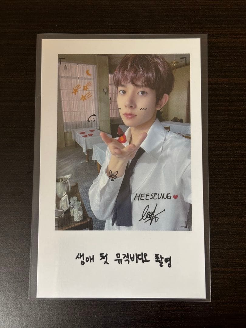 ENHYPEN ヒスン ポラロイド風トレカ EN-CONNECT - メルカリ