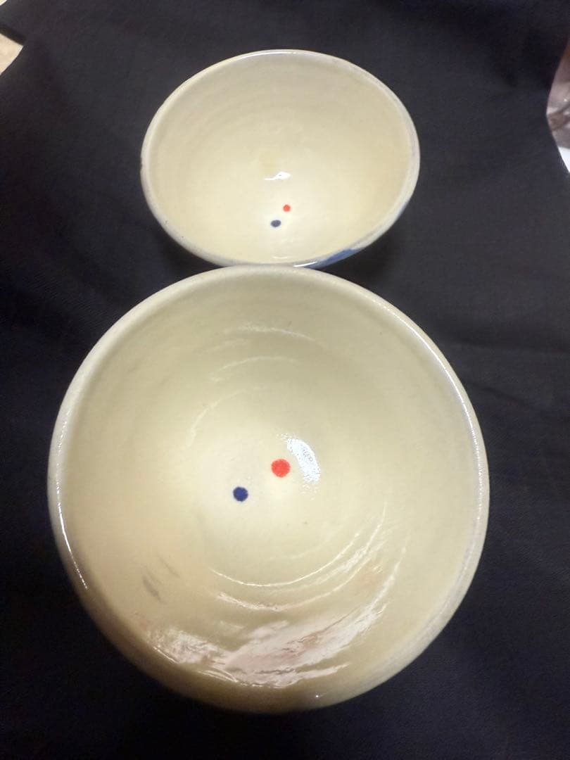 やちむん　花笠マカイ　中小2個セット