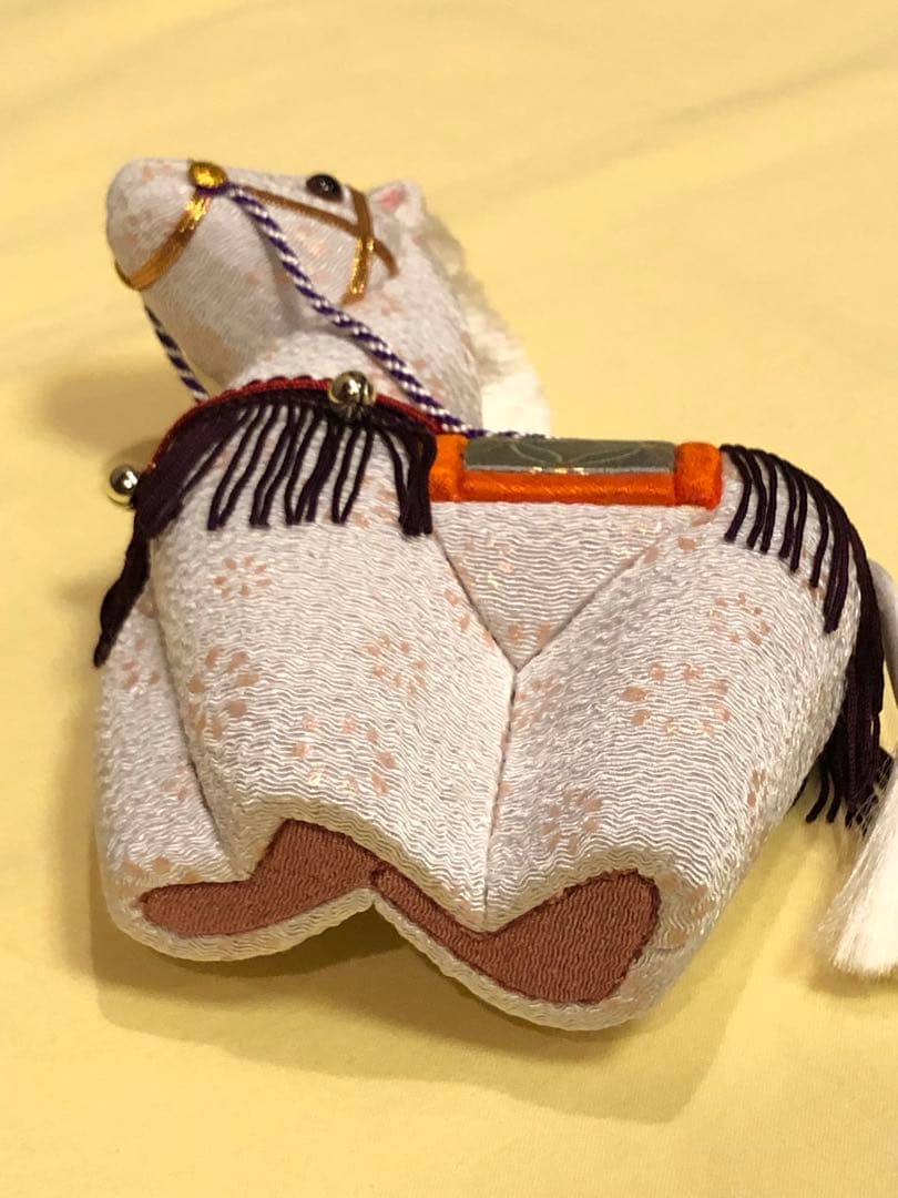 新年　日本製　午　馬　干支　うま　置物　木目込人形　正月