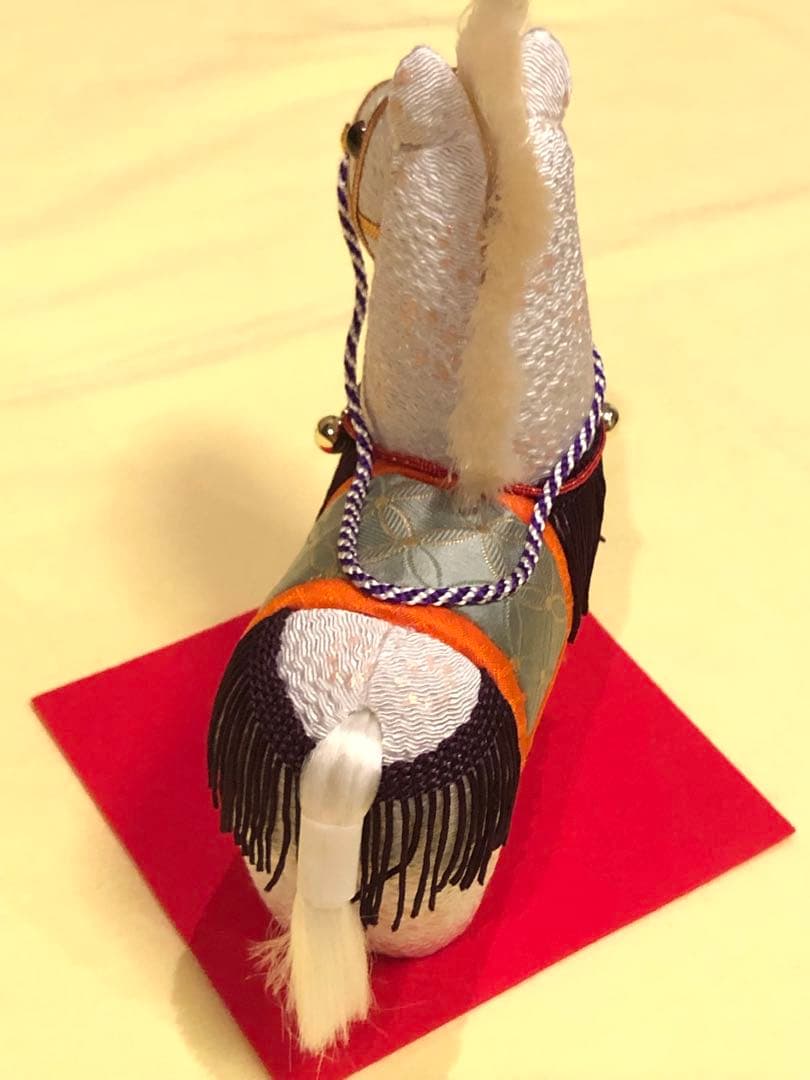 新年　日本製　午　馬　干支　うま　置物　木目込人形　正月