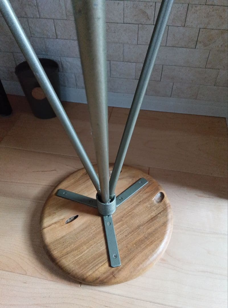 無垢材天板スツール