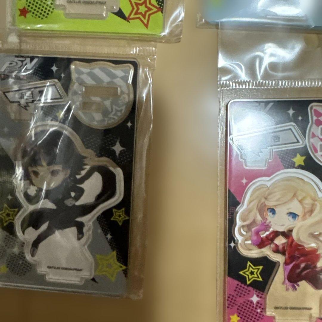 ペルソナ５　ナンジャタウン　アクスタ　全９種　おまけ付　雨宮蓮　明智吾郎