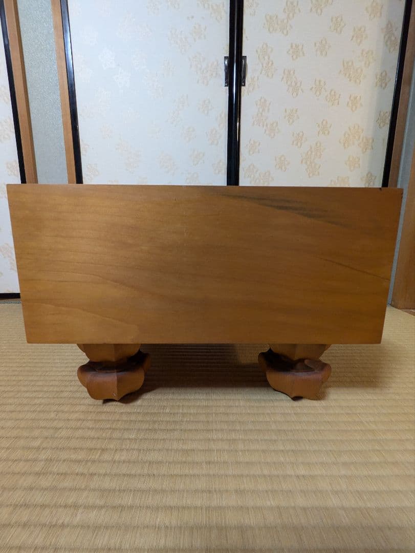碁盤 本榧 約45.5cm x 42.5cm 厚み19.3cm 高さ31cm