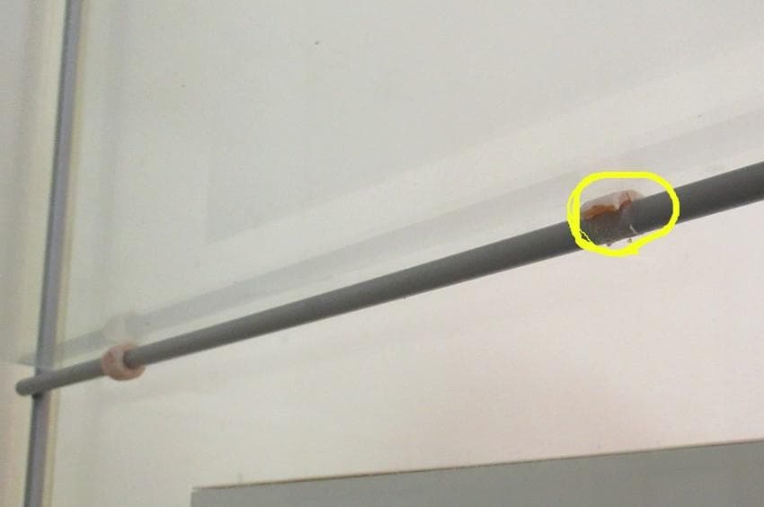 ガラスケース IKEA イケア DETOLF デトルフ 4段 匿名配送 送料込