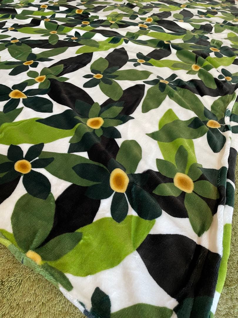 2枚セット【シビラ】　マランタ　あったか掛カバー　シングル　ピンクグリーン各1枚