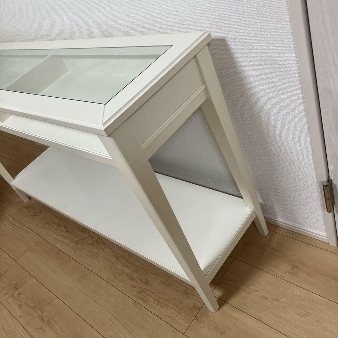 IKEA カウンター ハイテーブル 飾り棚 ガラスショーケース 見せ収納 店舗◎