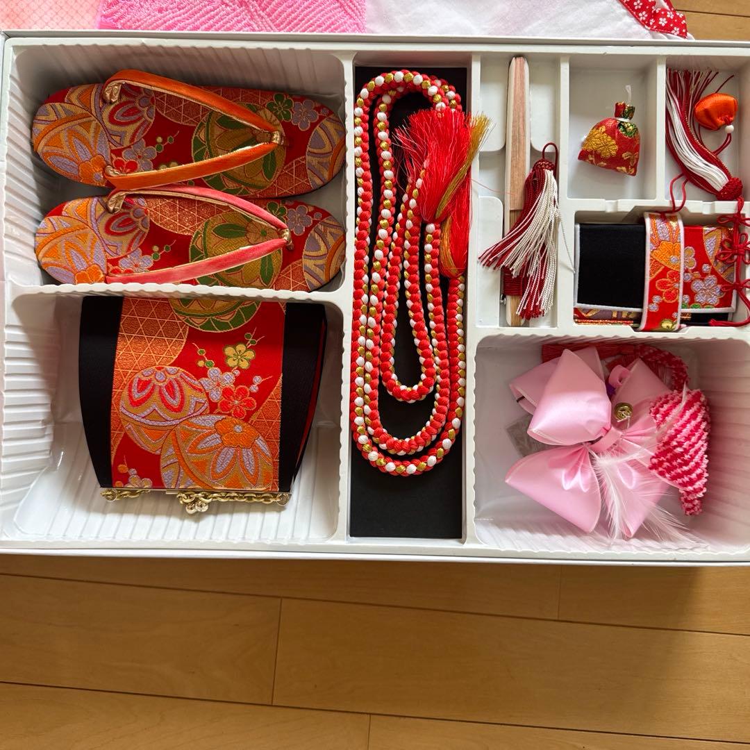 七五三 子供用 着物セット7歳