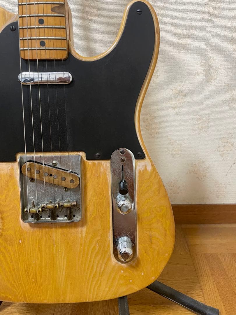 フジゲンフェンダージャパン最初期TL52-95テレキャスJVシリアル4桁82年製