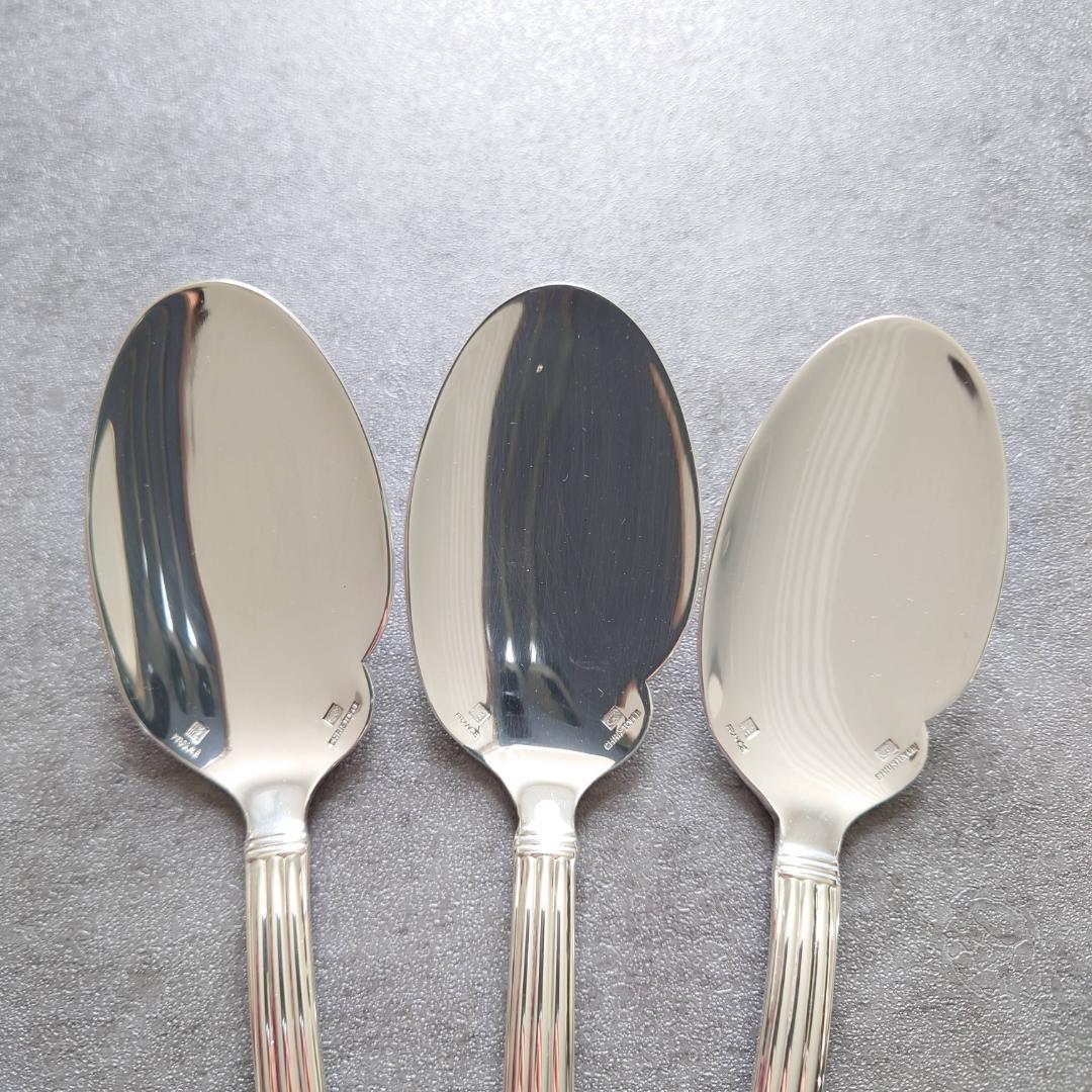 極希少 美品 クリストフル アリア ソーススプーン 3点