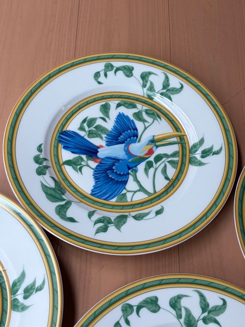 美品 エルメス トゥカン プレート 21.5cm