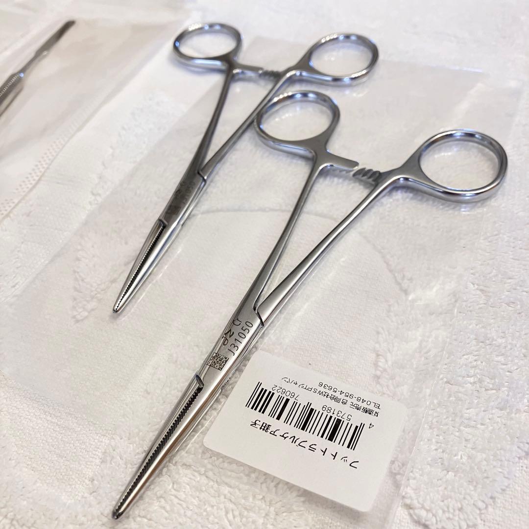 【鯨岡先生監修】 WSPT トラブルフットケア 4点セット 巻き爪 鉗子 ゾンデ