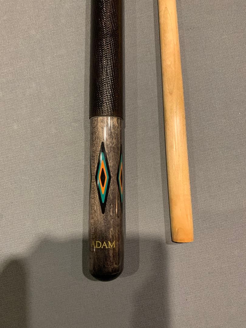 Musashi角芯4剣ローズウッド&スネークウッド 他2本とキューケース