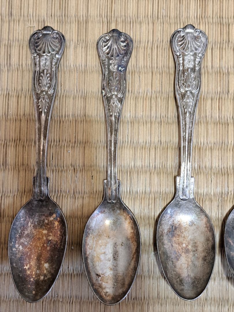 USN 将校用 ヴィンテージ スプーン フォーク セット 第二次世界大戦