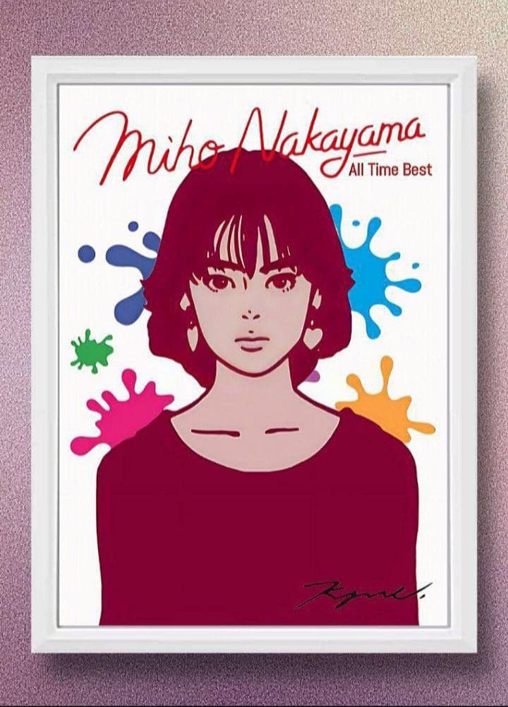 中山美穂【A4サイズ写真ポスターフレーム付き６点セット】 kyne タワレコ