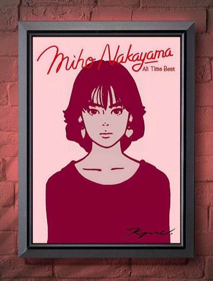 中山美穂【A4サイズ写真ポスターフレーム付き６点セット】 kyne タワレコ