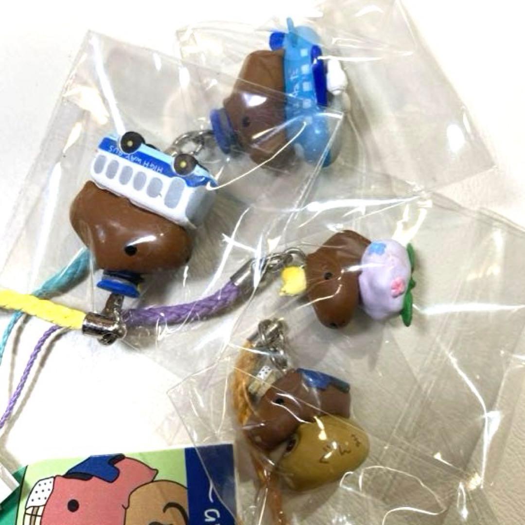ご当地カピバラさんストラップ21点＆ファスナーマスコット1点