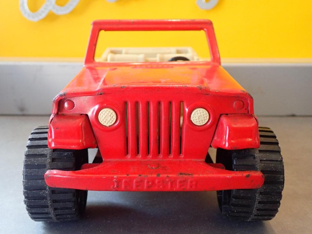 Tonka トンカ ブリキカー JEEP/ジープ USA製 全長33㎝ - メルカリ