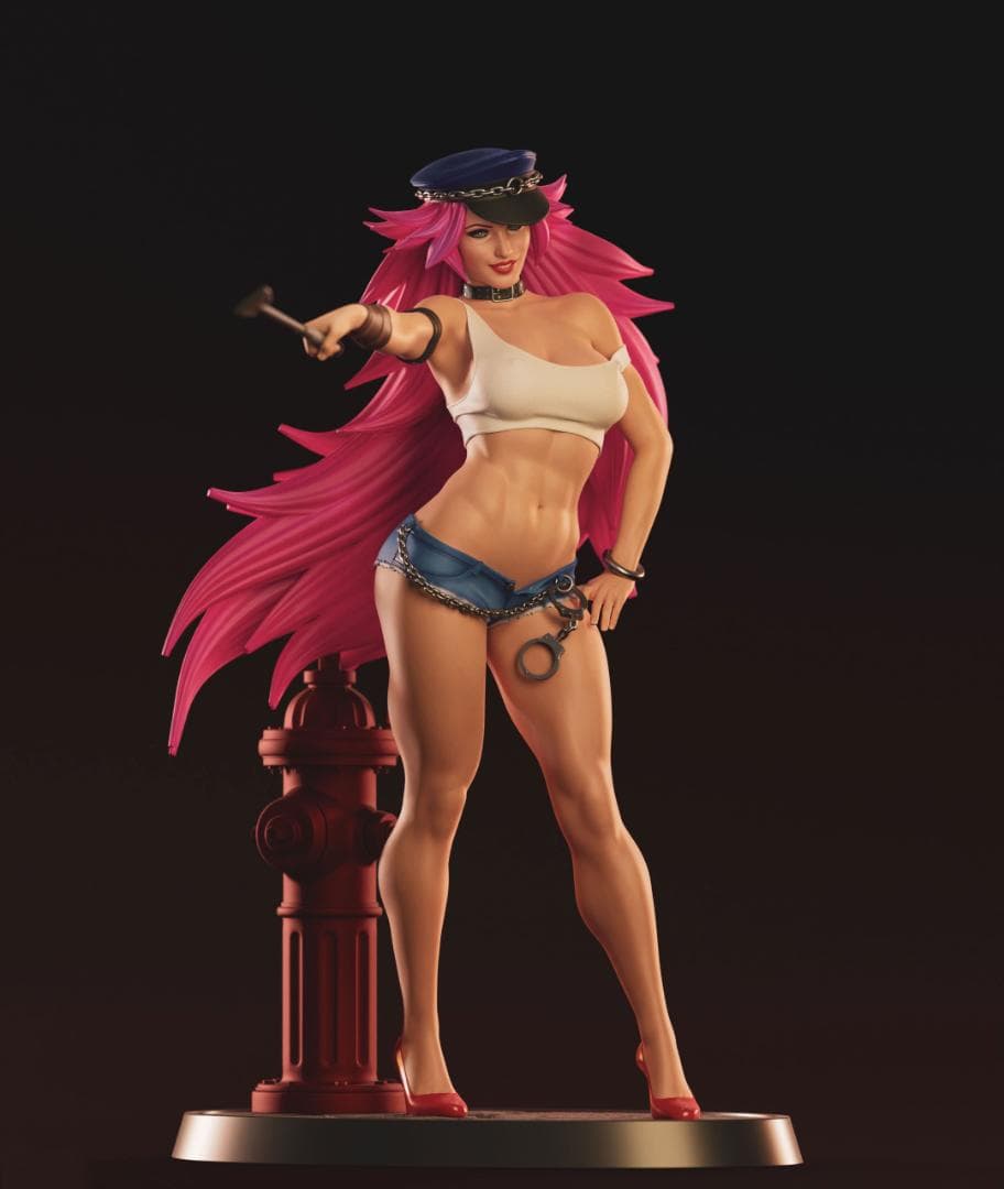 1/4　未塗装 未組立　フィギュア　ガレージキット　ポイズンキス