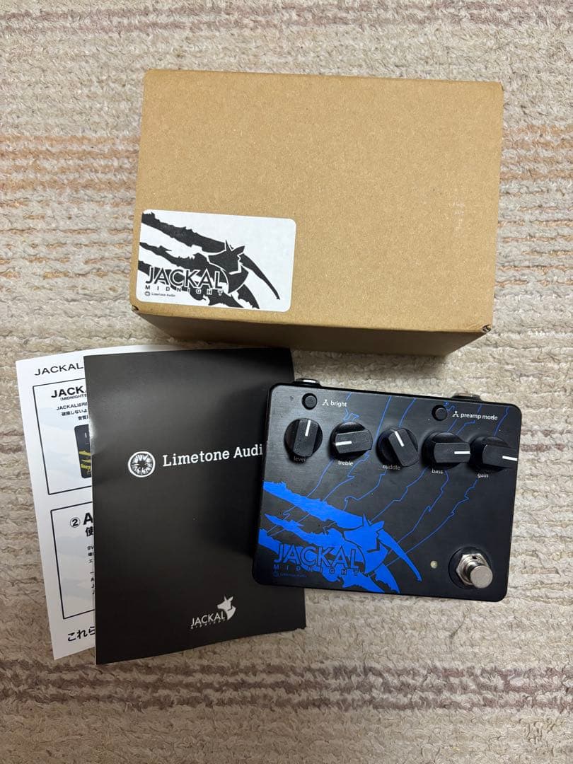 JACKAL MIDNIGHT ギター・ベースエフェクター