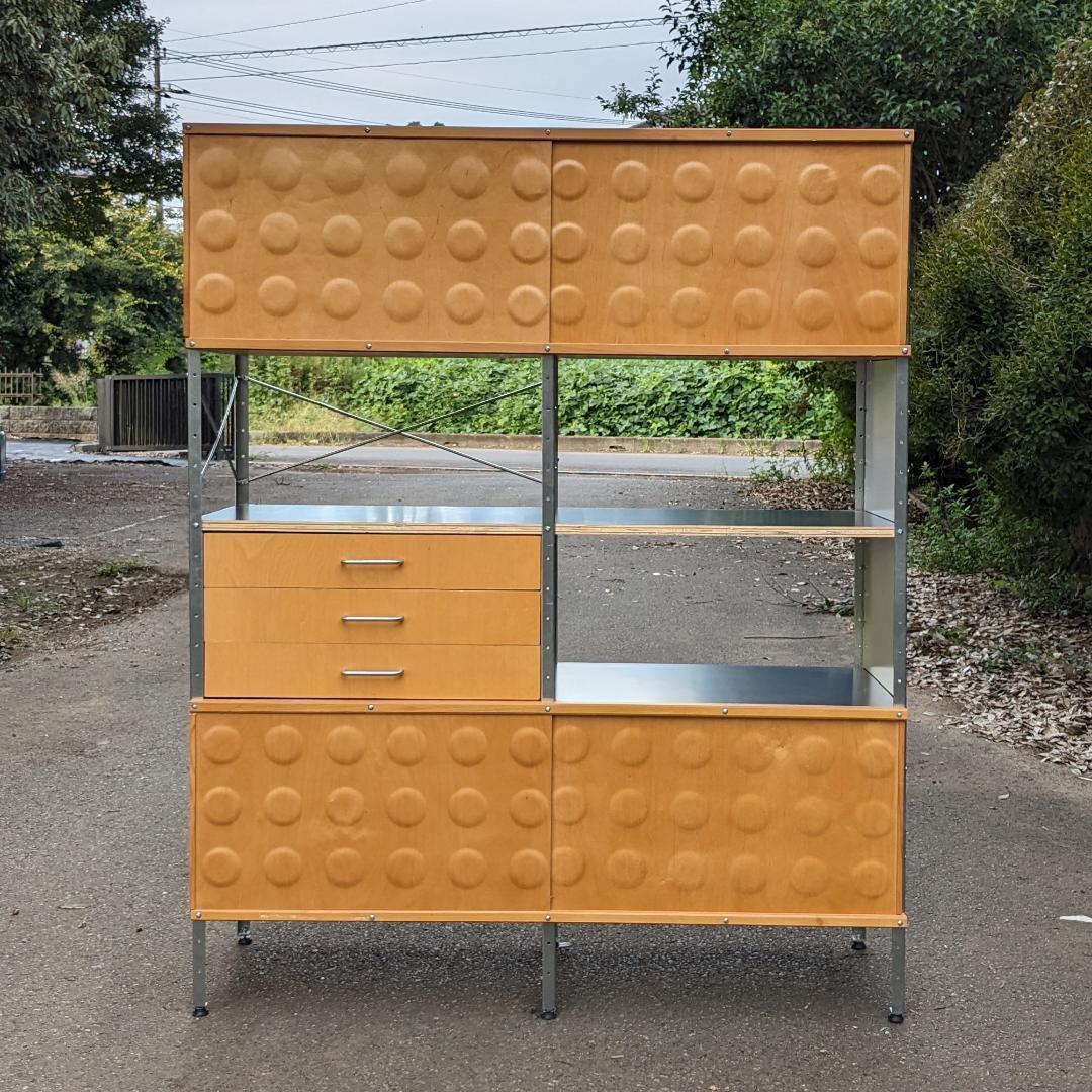 Eames イームズ ESU420 ストレージユニット シェルフ ラック タン