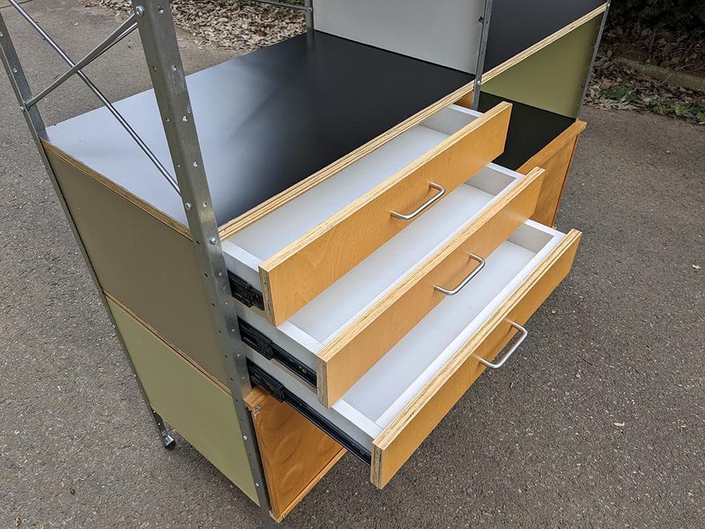 Eames イームズ ESU420 ストレージユニット シェルフ ラック タン