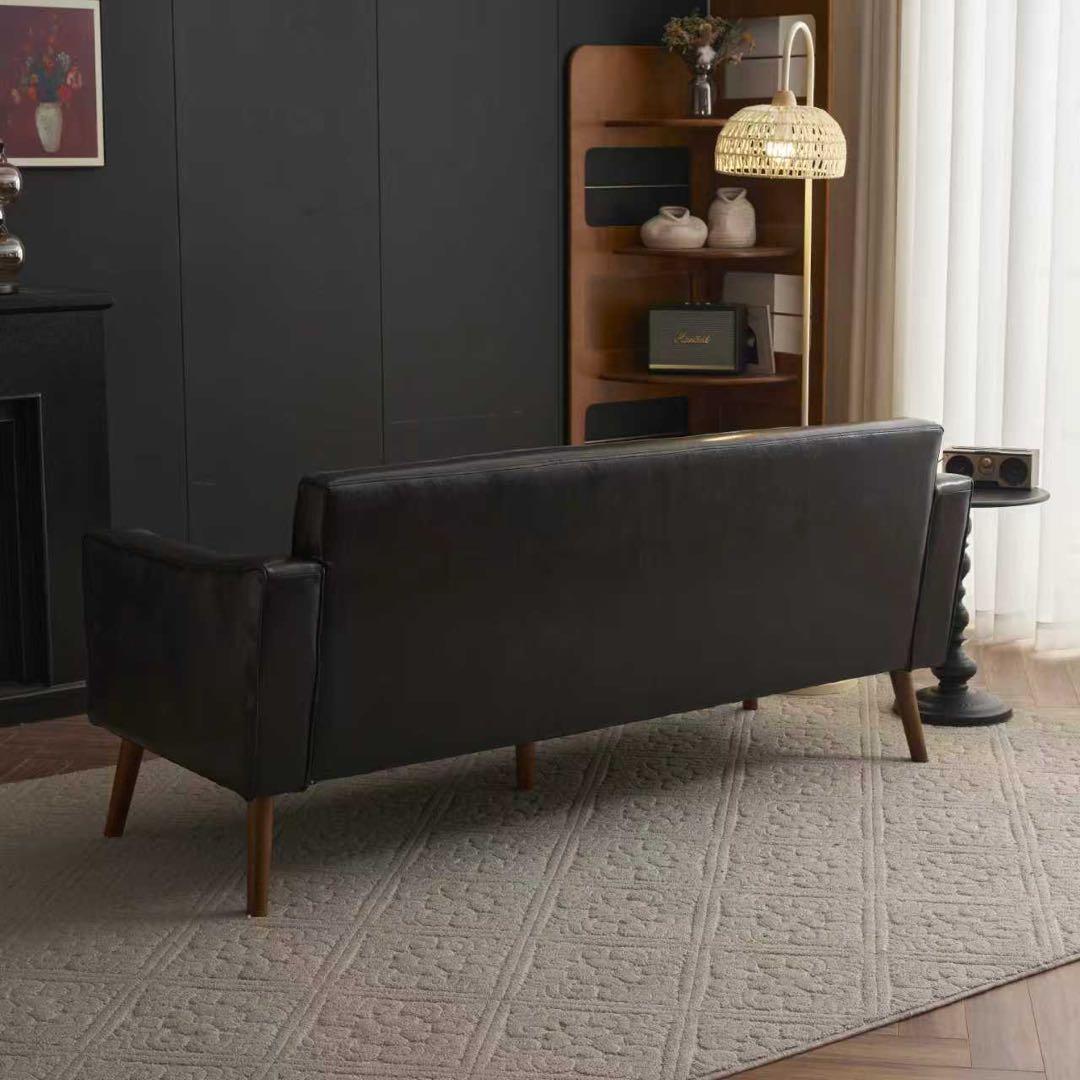 【新品】オットマン付き3人掛けソファ ロボット掃除機通れる 東京発