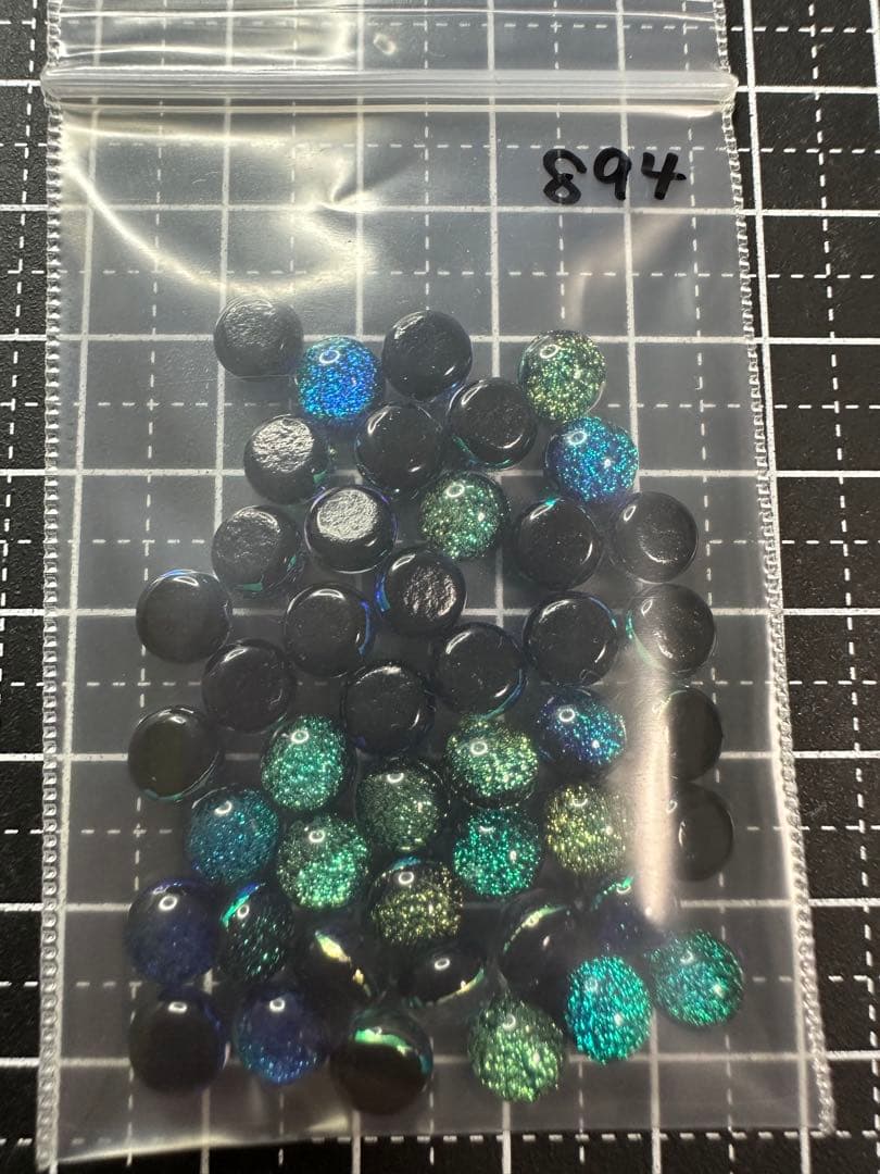 894 ガラスナギット ダイクロmix ※オーダー不可カラー - メルカリ