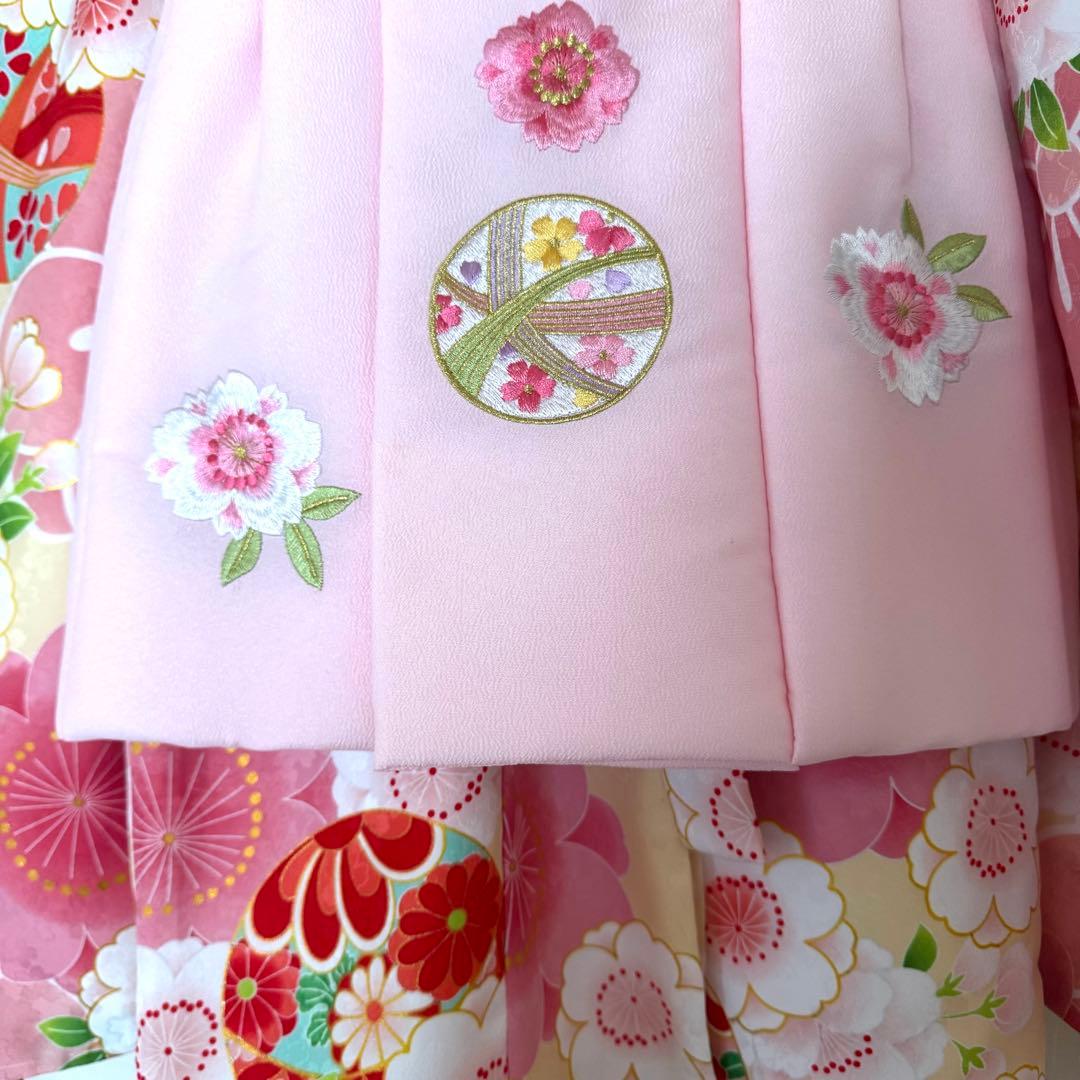 【京都花ひめブランド】七五三 被布着物セット 3歳 女の子