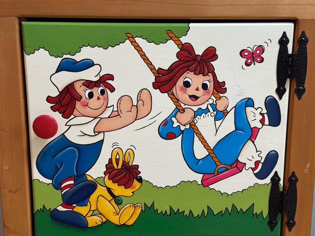 ラガディ　アン＆アンディ　カントリー　家具　 トールペイント