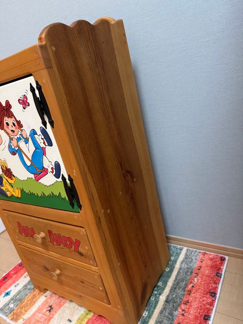 ラガディ　アン＆アンディ　カントリー　家具　 トールペイント