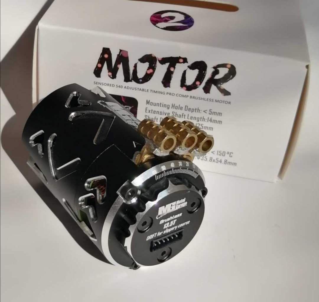 13.5T ブラシレスモーター　ブラック　ドリフト用　メタルガレージ　ラジドリ