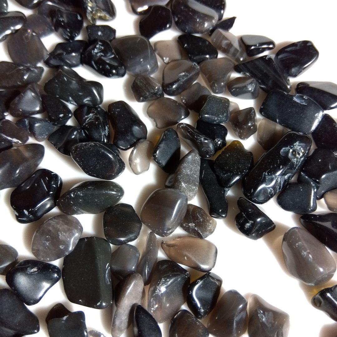 在庫整理特価　黒水晶　モリオン　さざれ　10kg　天然石　さざれ石　細石　大量