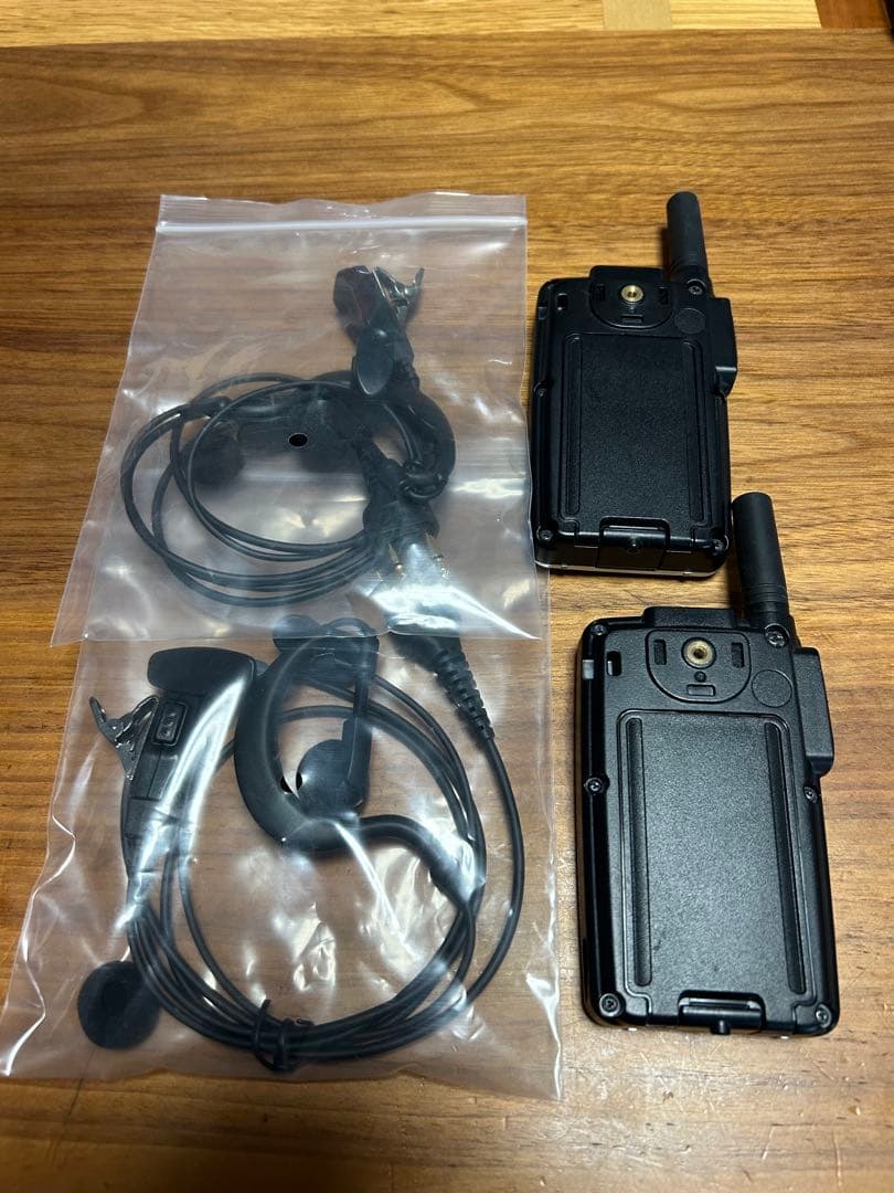 ☆☆アルインコDJ-CH20☆イヤホンマイク新品2台セット☆