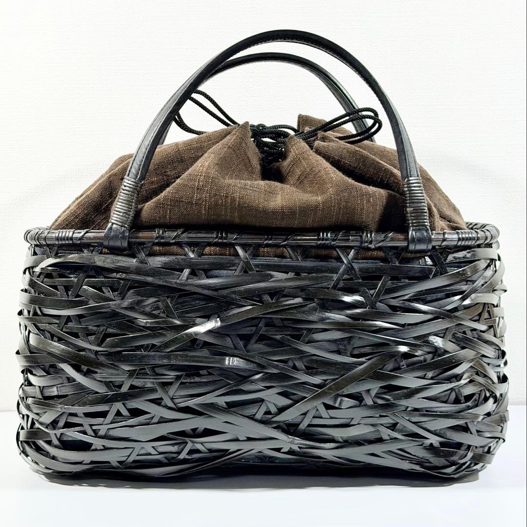 美品 竹巧彩 ハンドバッグ タグ付き