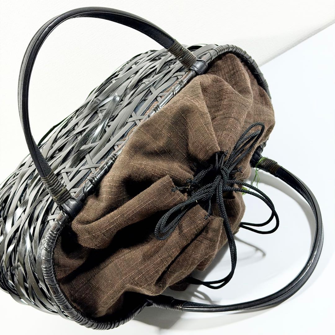 美品 竹巧彩 ハンドバッグ タグ付き