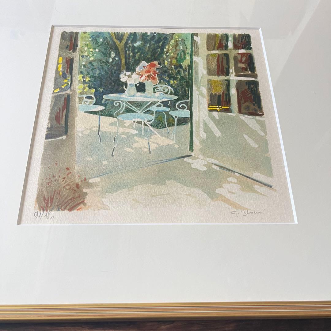 ジョルジュ ブルアン GEORGES BLOUIN リトグラフ 額装 絵画 - メルカリ
