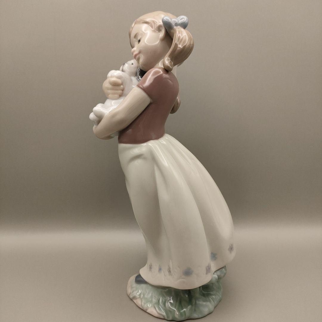 リヤドロ　かわいい！　8531　少女　犬