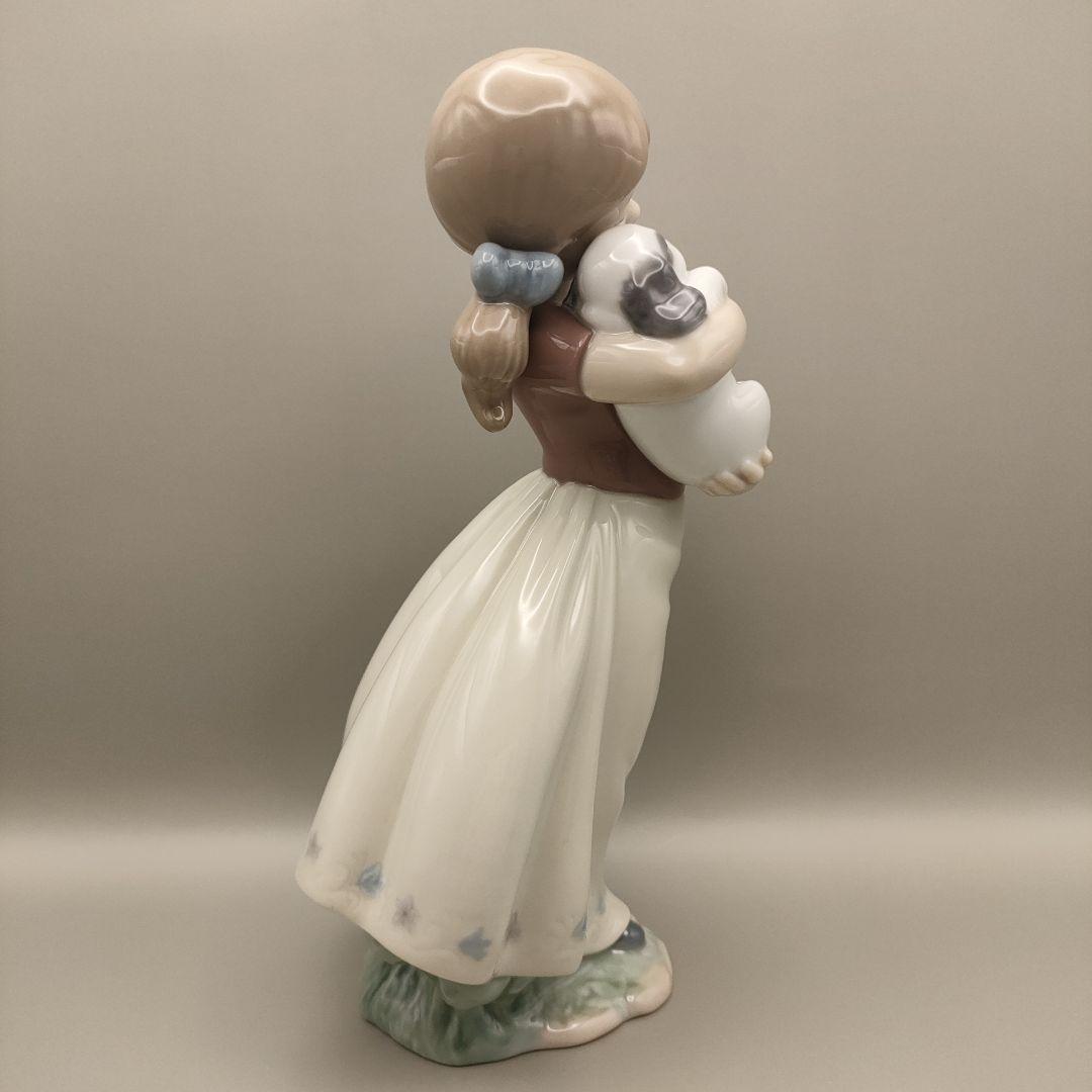 リヤドロ　かわいい！　8531　少女　犬