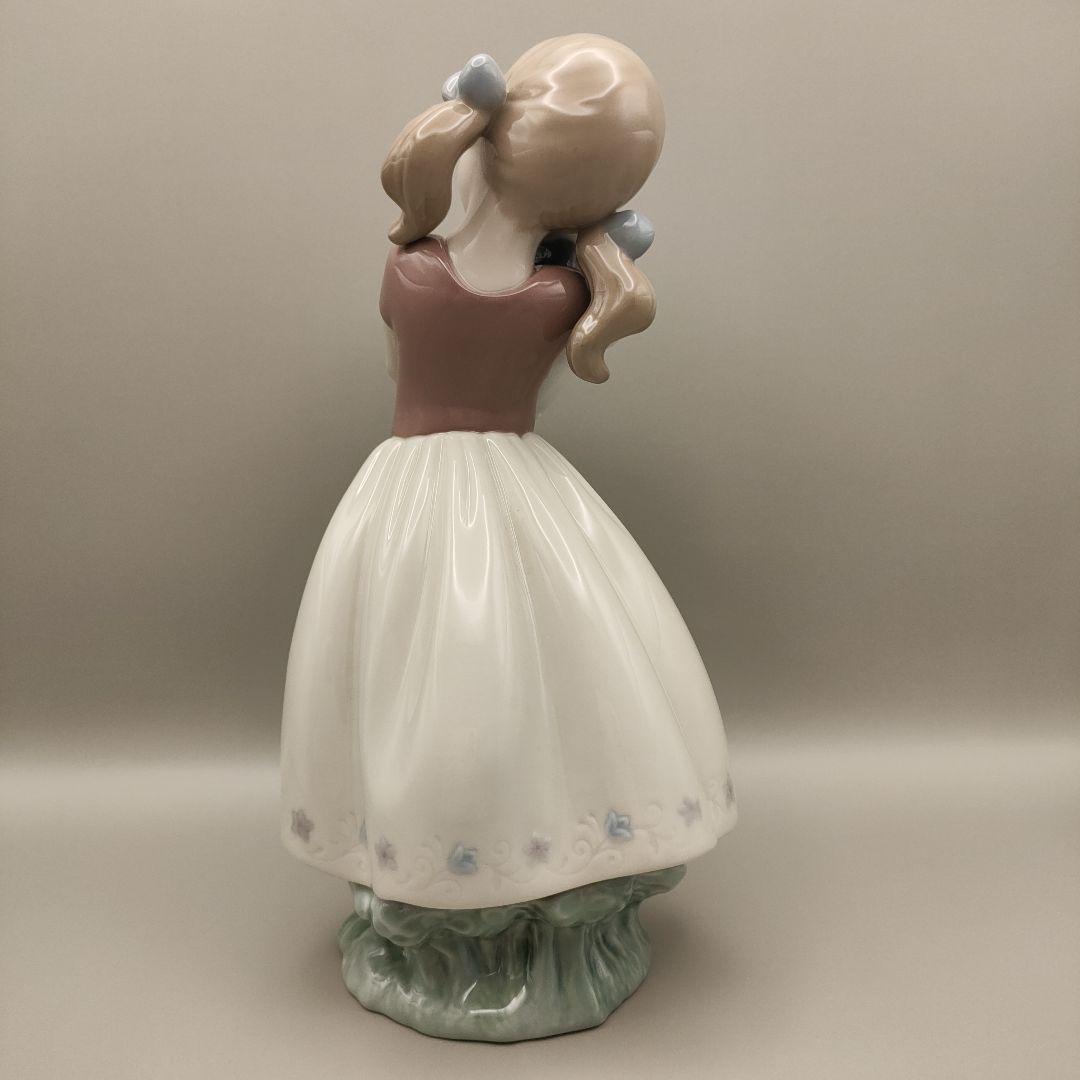 リヤドロ　かわいい！　8531　少女　犬