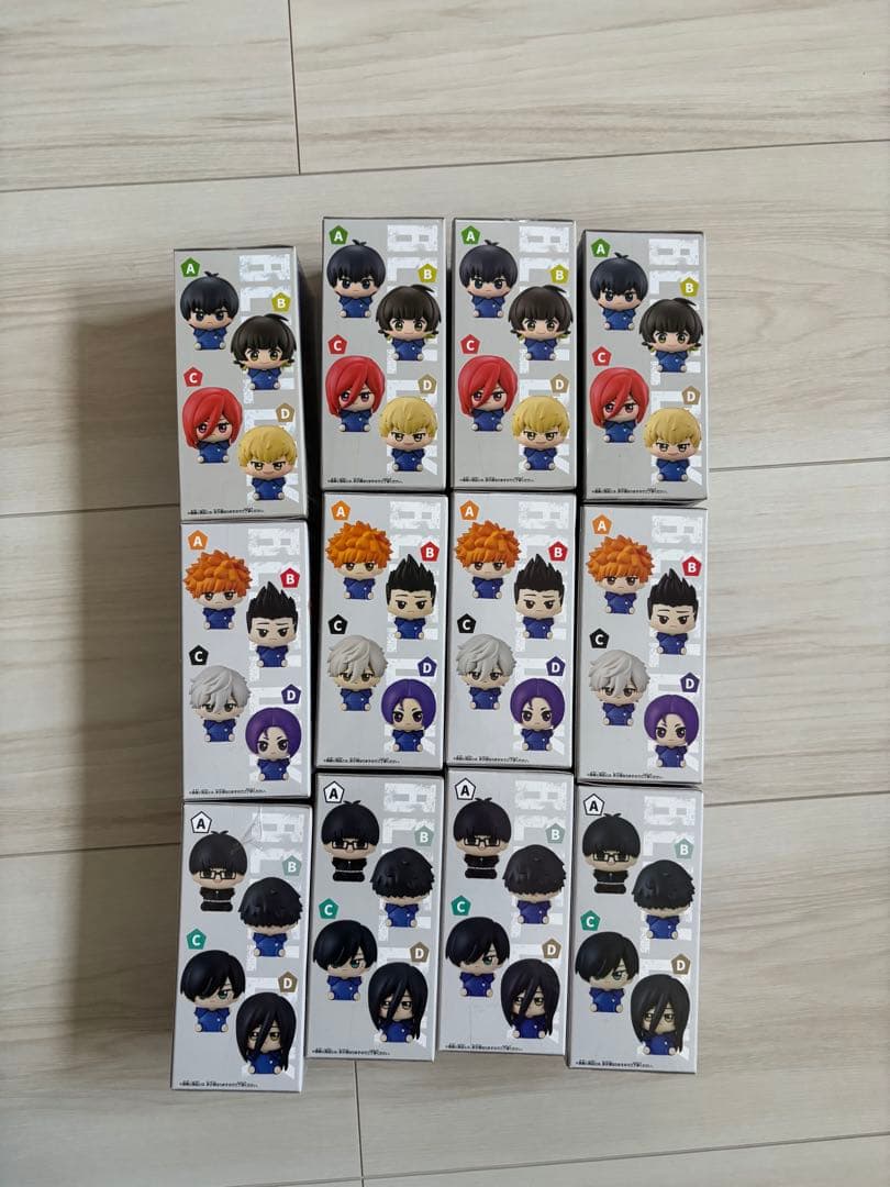 ブルーロック　おすわりフィギュア　vol.1 2 3 セット