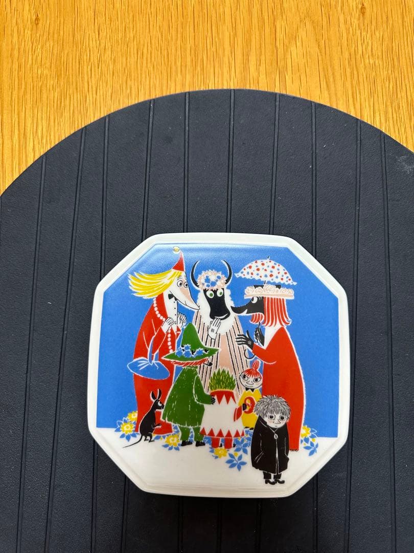 未使用　アラビア　プレート2枚セット　旧ロゴ　ムーミン　限定廃盤 1/6 2/6