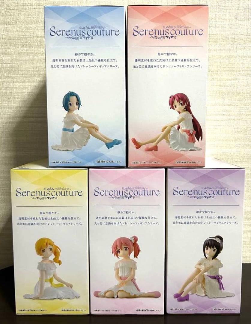 まどマギ　フィギュア　5人コンプセット