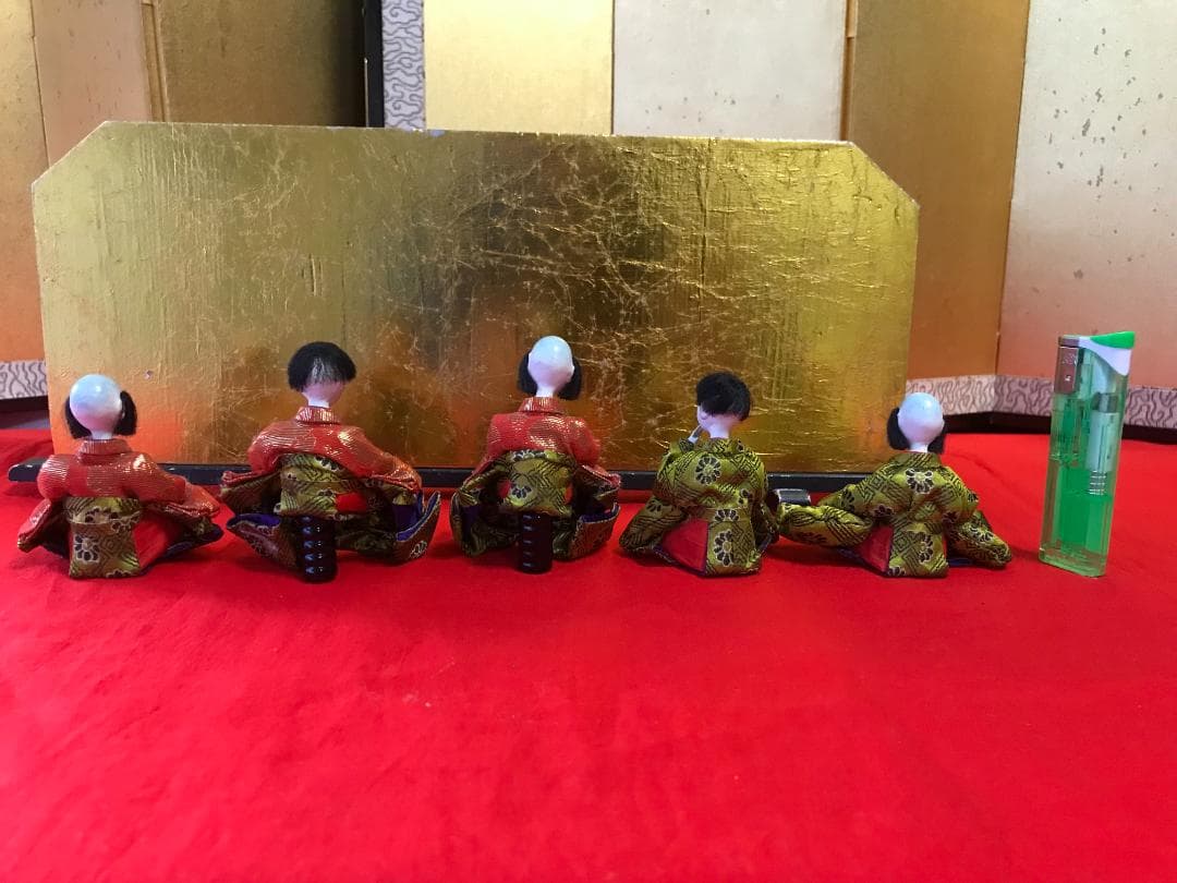 《特注品　珍品　希少》大正時代のお雛様 極小芥子雛15人揃 ひな祭り 雛人形
