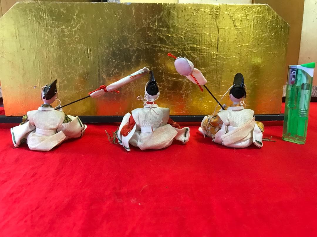 《特注品　珍品　希少》大正時代のお雛様 極小芥子雛15人揃 ひな祭り 雛人形