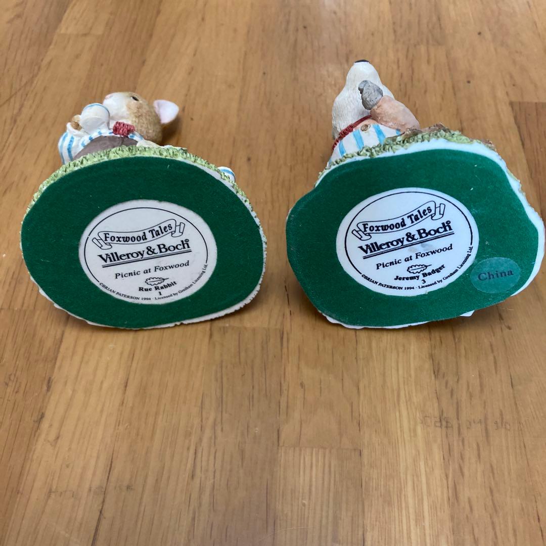 Foxwood Tales Villeroy＆Boch フォックスウッド２点