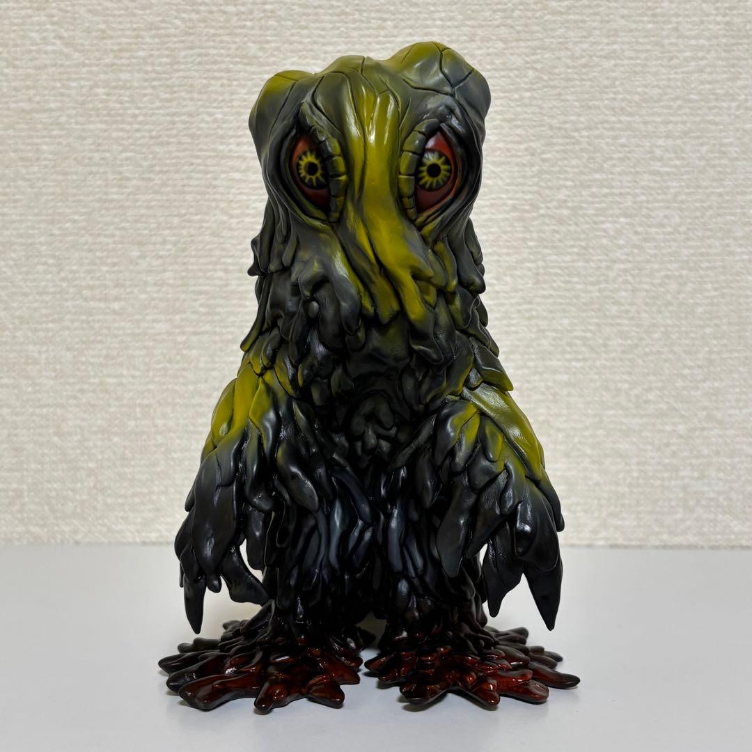 Y-MSF ヘドラ ソフビ Y・MSF 真・ヘドラ ソフビキット（黄色成型）完成！ | 徒然なるTOY