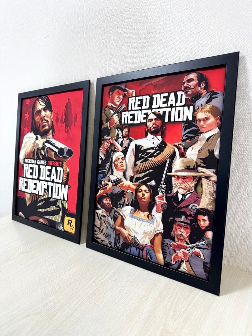 No.273フレーム付きキャンバスアート　レッドデッドリデンプション