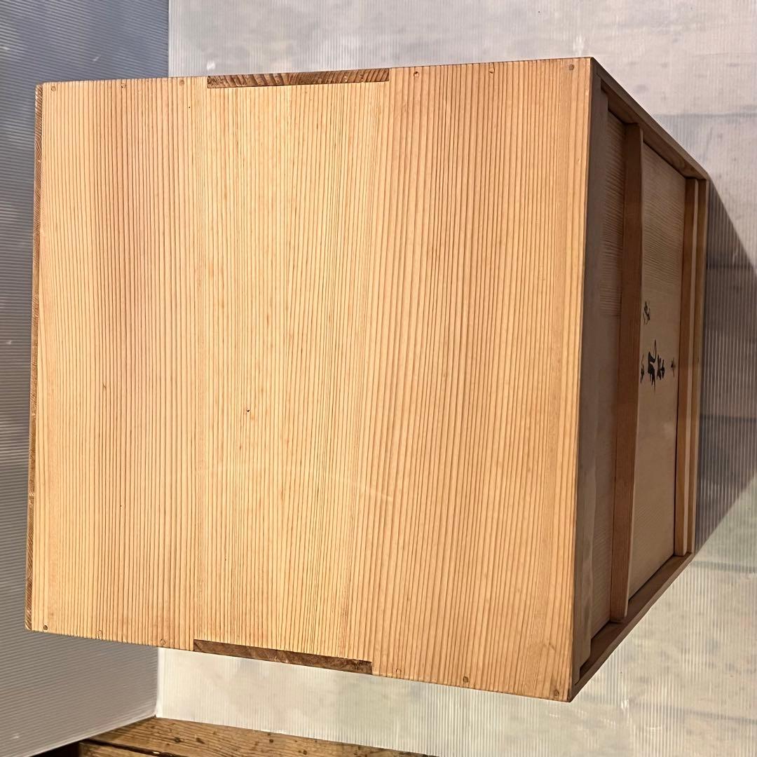 美品　茶道具 塗師　茶平一斎造　丸棚 輪島塗 溜塗 寿棚 共箱