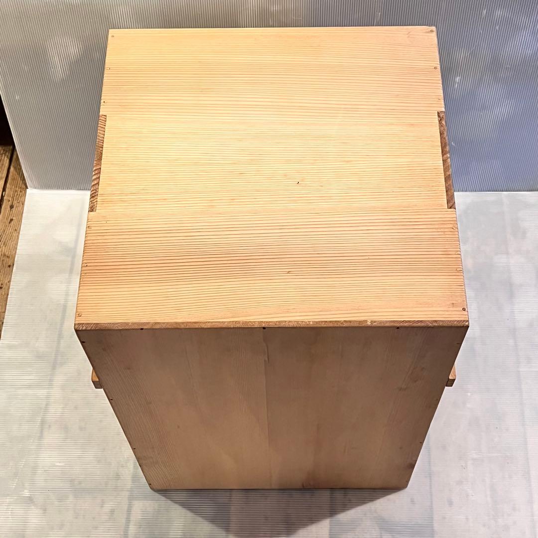 美品　茶道具 塗師　茶平一斎造　丸棚 輪島塗 溜塗 寿棚 共箱