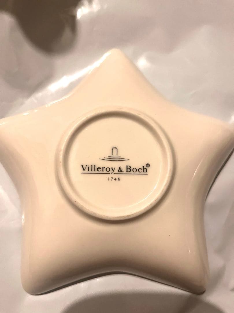 Villeroy&Boch クリスマス 星型 プレート 約16cm - メルカリ